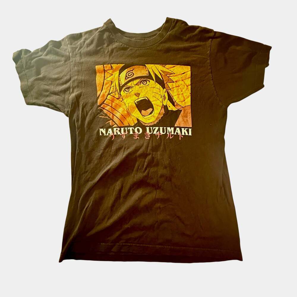 Naruto Shippuden Collection Naruto Uzumaki Graphic T-Shirt Medium